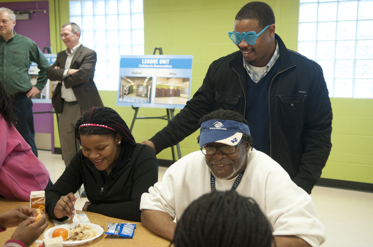 Wheeler-Dowe Boys and Girls Club kitchen renovation ceremony, Indianapolis, Thursday, March 19, 2015.