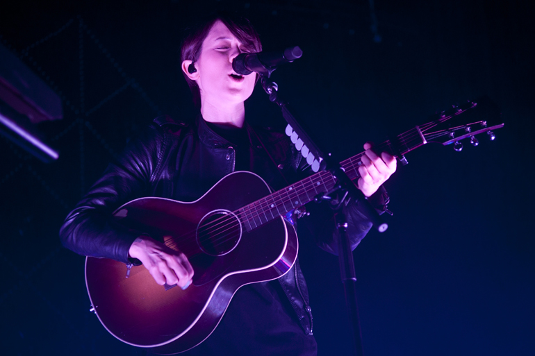 Tegan and Sara perform at Old National Centre, Saturday, May 10, 2014.