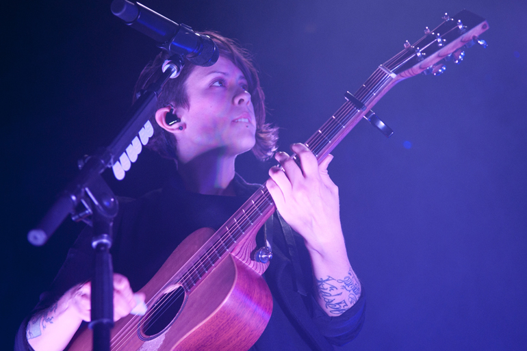 Tegan and Sara perform at Old National Centre, Saturday, May 10, 2014.